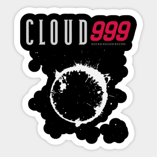 CLOUD 999 Sticker